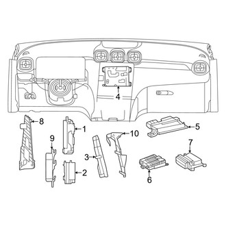 Mercedes-Benz OE - Electrical - Control Units (Cabin), (Sport Utility Coupe 254.347 Body Code)