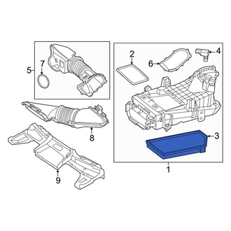 Mercedes-Benz OE - Engine Air Filter