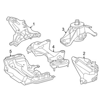 Mercedes-Benz OE - Engine & Transmission Mounting