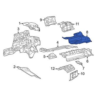 Mercedes-Benz OE - Fuel Tank Shield