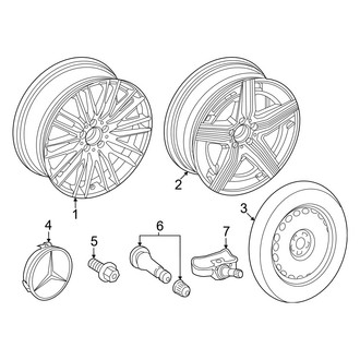 Mercedes-Benz OE - Wheels (19" Wheels), (Sport Utility Coupe)