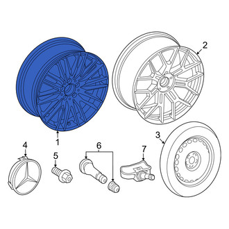 Mercedes-Benz OE - Wheel