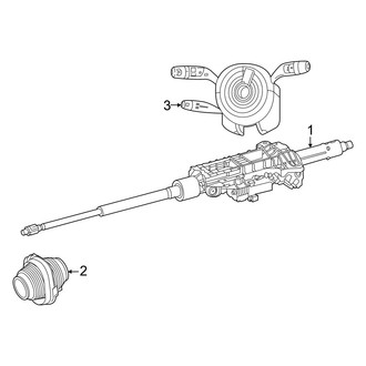 Mercedes-Benz OE - Steering Column Assembly (Sport Utility Coupe)