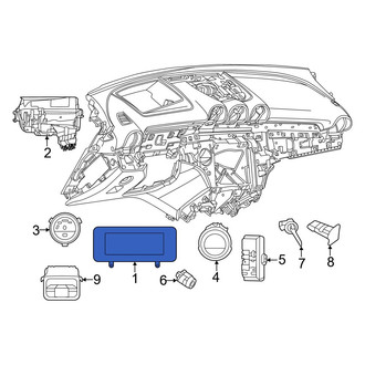 Mercedes-Benz OE - Instrument Cluster