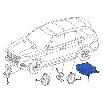 Mercedes-Benz OE - Air Bag Control Module