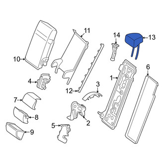 Mercedes-Benz OE - Rear Center Headrest