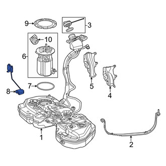 Mercedes-Benz OE - Fuel Sender and Hanger Assembly
