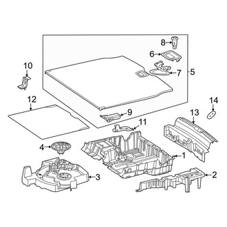 Mercedes-Benz OE - Rear Body & Floor - Interior Trim (4Matic)