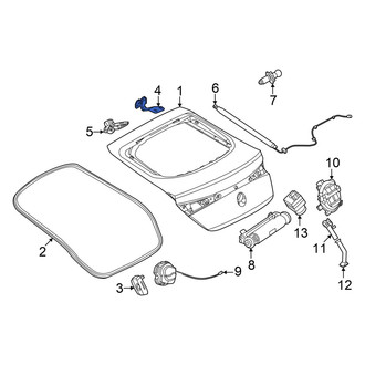 Mercedes-Benz OE - Rear Left Liftgate Hinge
