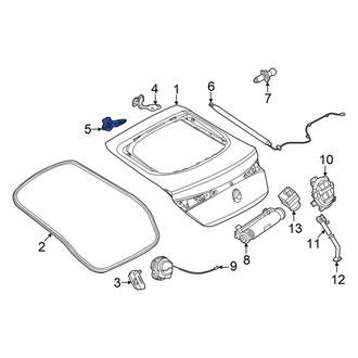 Mercedes-Benz OE - Rear Left Liftgate Hinge Cover