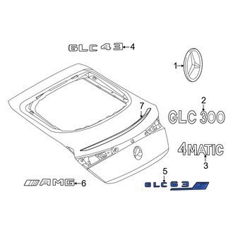 Mercedes-Benz OE - Rear Hatch Emblem