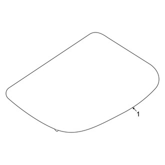 Mercedes-Benz OE - Lift Gate - Lift Glass (Sport Utility Coupe)