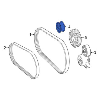 Mercedes-Benz OE - Accessory Drive Belt Idler Pulley