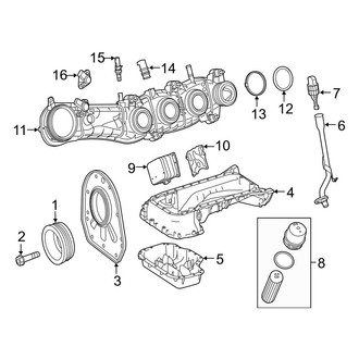 Mercedes-Benz OE - Engine Parts (Convertible / Coupe)