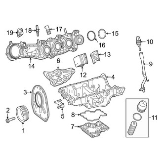 Mercedes-Benz OE - Engine Parts (Convertible / Coupe 4.0L)