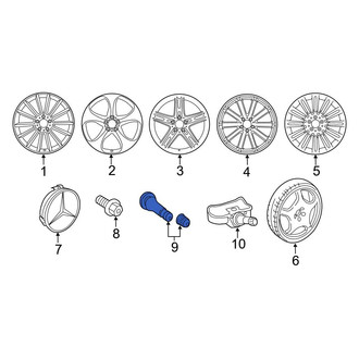 Mercedes-Benz OE - Tire Valve Stem