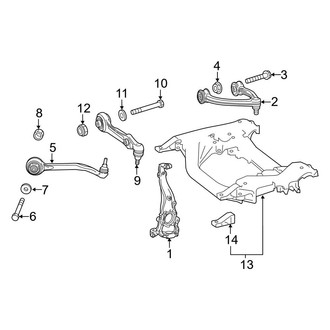 Mercedes-Benz OE - Front Suspension - Suspension Components