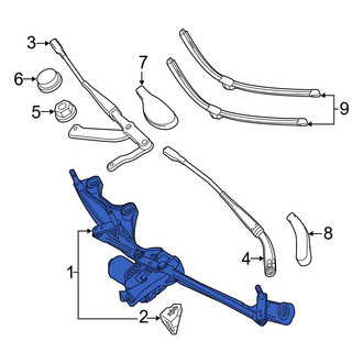 Mercedes-Benz OE - Wiper Motor