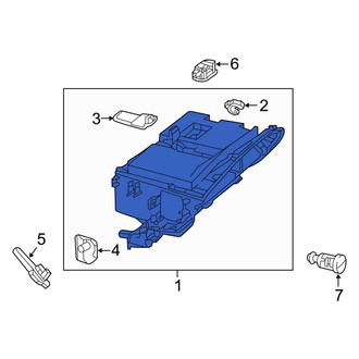 Mercedes-Benz OE - Glove Box Assembly