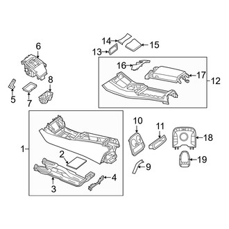 Mercedes-Benz OE - Center Console