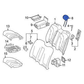 Mercedes-Benz OE - Rear Headrest