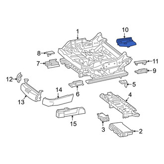 Mercedes-Benz OE - Seat Track Cover
