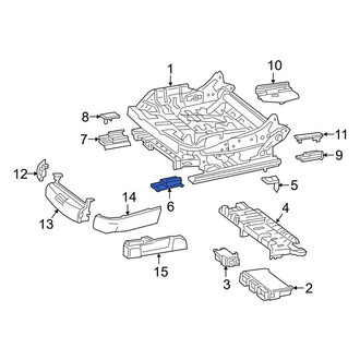 Mercedes-Benz OE - Seat Track Cover