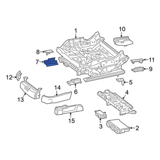 Mercedes-Benz OE - Seat Track Cover