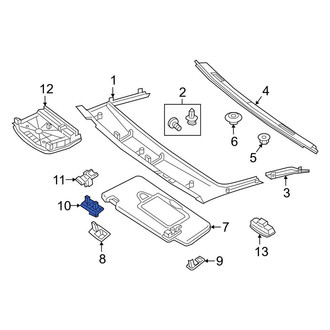 Mercedes-Benz OE - Sun Visor Holder