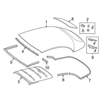 Mercedes-Benz OE - Convertible/Soft Top - Cover & Components (Convertible)