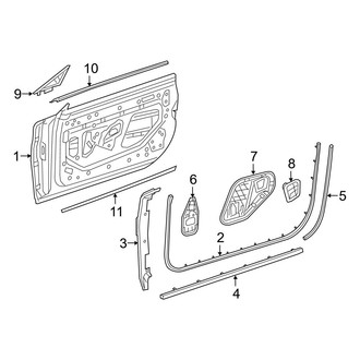 Mercedes-Benz OE - Door & Components (Convertible / Coupe)