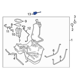 Mercedes-Benz OE - Fuel Tank Cap