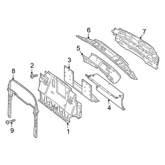 Mercedes-Benz OE - Rear Body & Floor - Rear Body (Convertible)