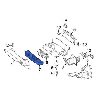 Mercedes-Benz OE - Rear Trunk Floor Storage Box