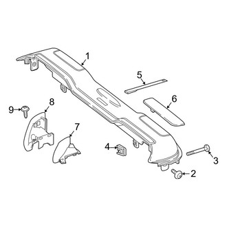 Mercedes-Benz OE - Rear Body & Floor - Interior Trim (Package Tray), (Convertible)
