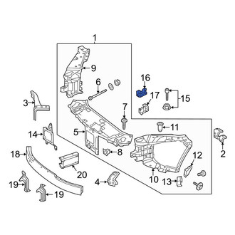 Mercedes-Benz OE - Front Left Hood Contact Switch
