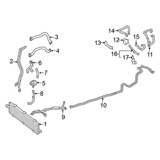 Mercedes-Benz OE - Inverter Cooling Components