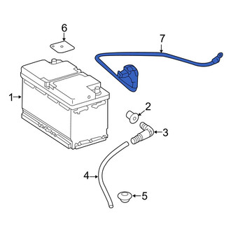 Mercedes-Benz OE - Battery Cable