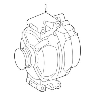 Mercedes-Benz OE - Electrical - Alternator (Sedan)