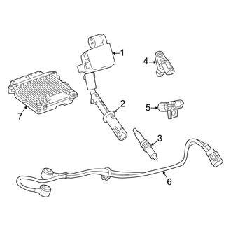 Mercedes-Benz OE - Electrical - Ignition System (Sedan 4.0L)