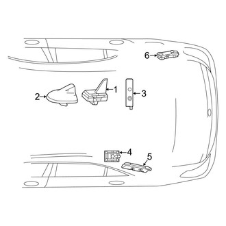 Mercedes-Benz OE - Electrical - Antenna