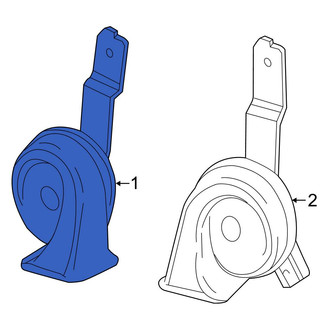Mercedes-Benz OE - Horn