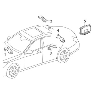 Mercedes-Benz OE - Electrical - Keyless Entry Components