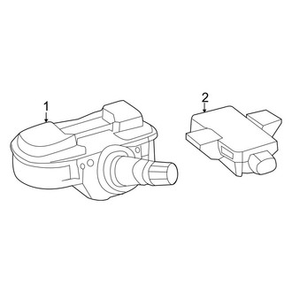 Mercedes-Benz OE - Electrical - Tire Pressure Monitor Components