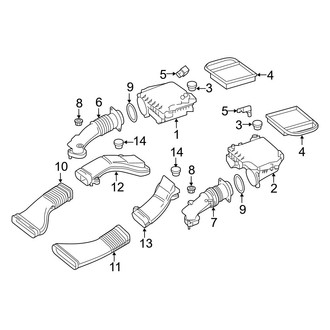 Mercedes-Benz OE - Engine - Air Intake (Gas)