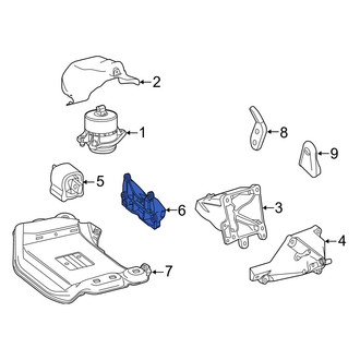 Mercedes-Benz OE - Rear Transmission Crossmember