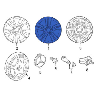 Mercedes-Benz OE - Front Wheel