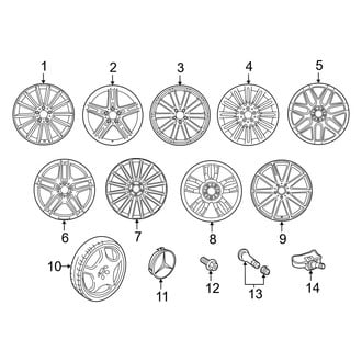 Mercedes-Benz OE - Wheels (20" Wheels), (Sedan)