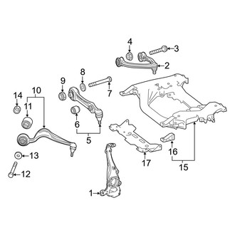 Mercedes-Benz OE - Front Suspension - Suspension Components (Sedan)