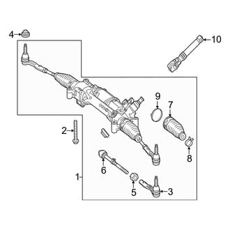 Mercedes-Benz OE - Steering Gear & Linkage (Sedan)